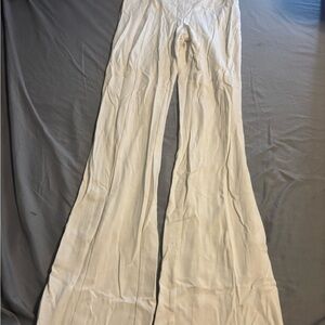 INC International Concepts Cream Wide-Leg Pants